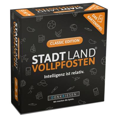 DENKRIESEN - STADT LAND VOLLPFOSTEN - Das Kartenspiel - Classic Edition