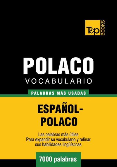 Vocabulario español-polaco - 7000 palabras más usadas