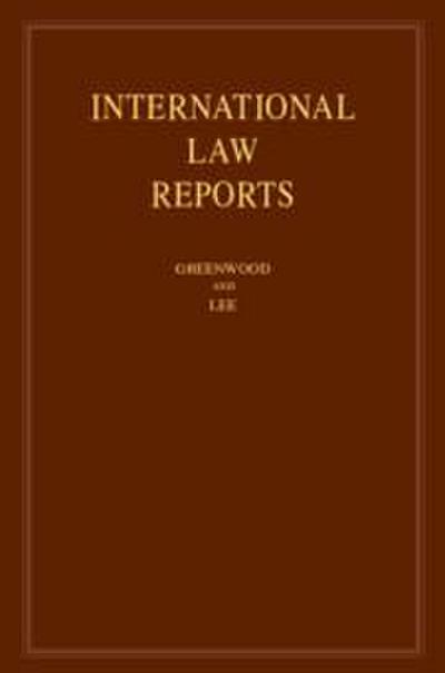 International Law Reports: Volume 209