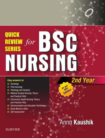Quick Review Series for B.Sc. Nursing: 2nd Year E-Book
