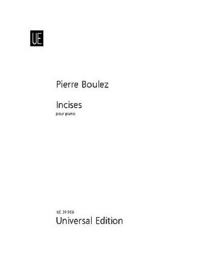 Incises (2001)pour piano