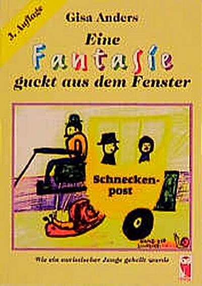 Eine Fantasie guckt aus dem Fenster