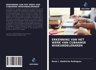 ERKENNING VAN HET WERK VAN CUBAANSE WISKUNDELERAREN