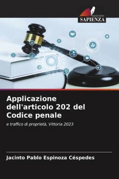Applicazione dell’articolo 202 del Codice penale