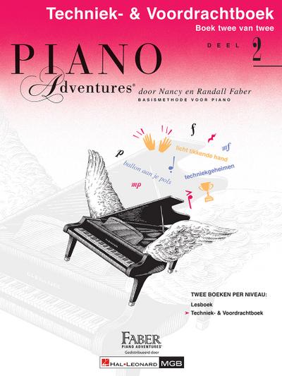 Piano Adventures: Techniek- & Voordrachtboek 2for piano