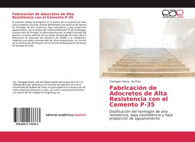 Fabricación de Adocretos de Alta Resistencia con el Cemento P-35