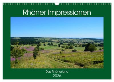 Rhöner Impressionen (Wandkalender 2026 DIN A3 quer), CALVENDO Monatskalender