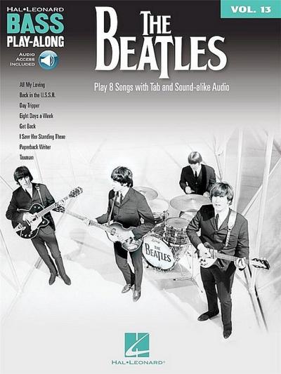The Beatles - Bass Play-Along Volume 13 Book/Online Audio