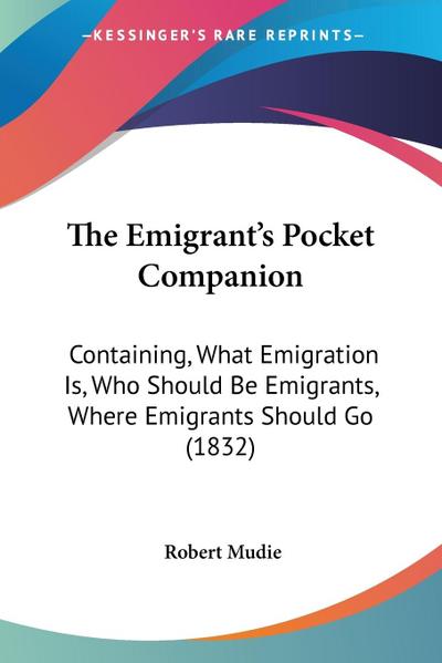 The Emigrant’s Pocket Companion
