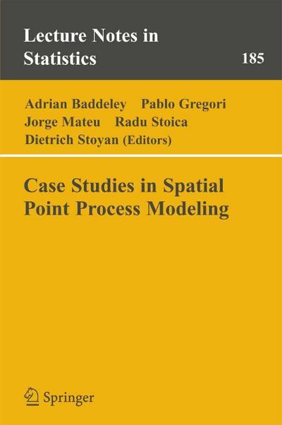 Case Studies in Spatial Point Process Modeling