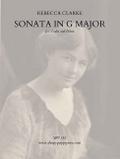 Sonata in G Majorfor violin and piano