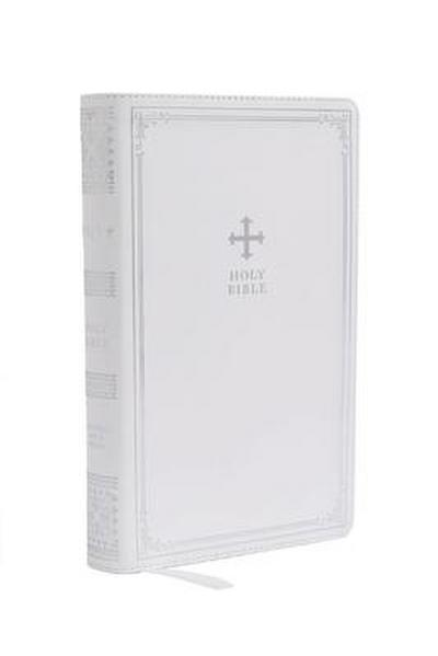 Nrsv, Catholic Bible, Gift Edition, Leathersoft, White, Comfort Print