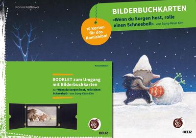 Bilderbuchkarten "Wenn du Sorgen hast, rolle einen Schneeball" von Sang-Keun Kim