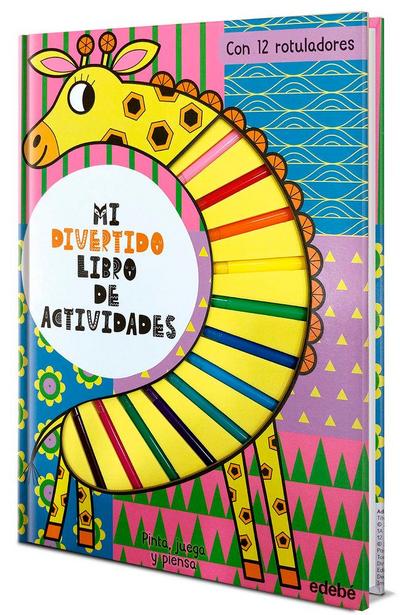 MI DIVERTIDO LIBRO DE ACTIVIDADES. JIRAFA