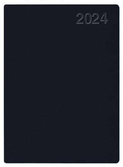 Handwerker-Kalender PVC schwarz 2024