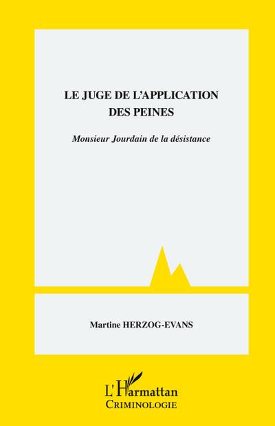 Le juge de l’application des peines