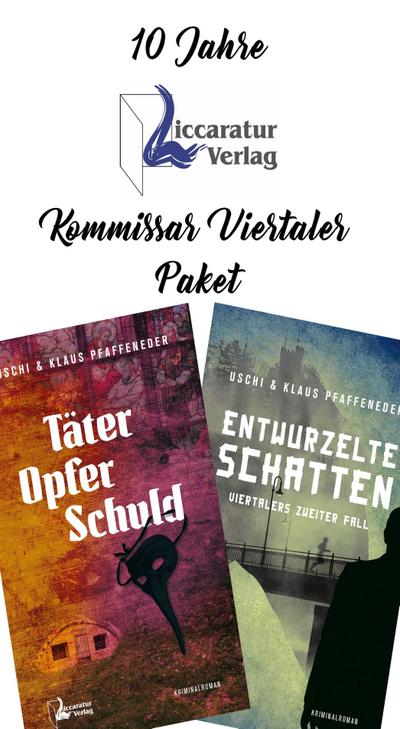 2 Viertaler-Krimis im Jubiläumspaket/2 Bde.