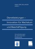 Dienstleistungen Innovation für Wachstum und Beschäftigung