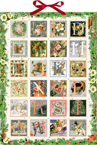 Wandkalender - Zauberhaftes Weihnachts-ABC