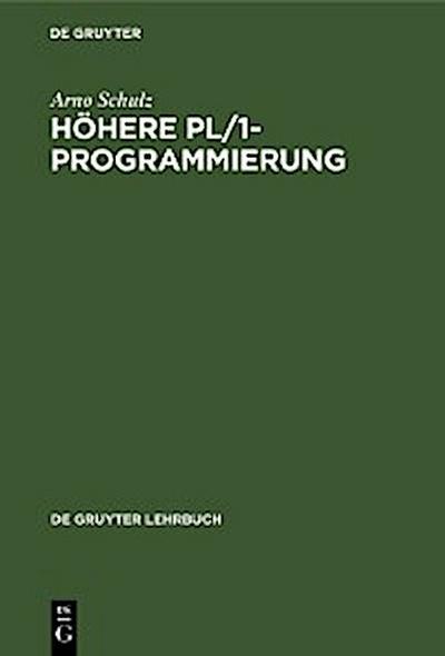 Höhere PL/1-Programmierung