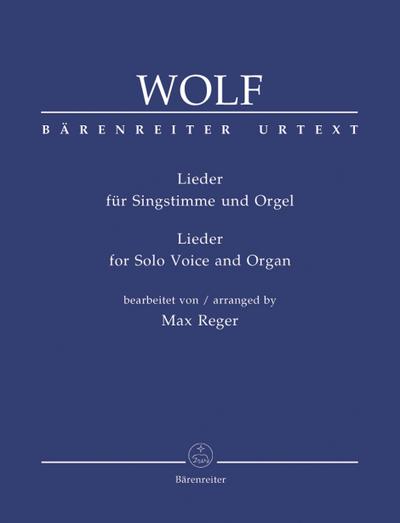 Lieder für Singstimme und Orgel