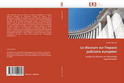 Le discours sur l’’espace judiciaire européen