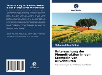 Untersuchung der Phenolfraktion in den Stempeln von Olivenblüten