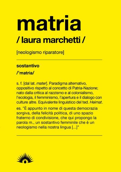 Matria. Nel tempo tragico della guerra