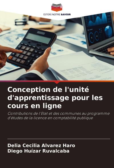 Conception de l’unité d’apprentissage pour les cours en ligne