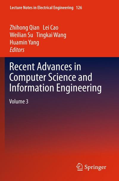 Recent Advances in Computer Science and Information Engineering