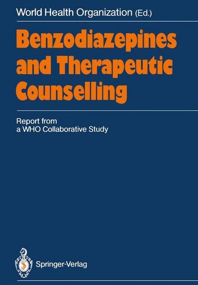 Benzodiazepines and Therapeutic Counselling