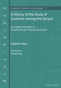 A History of the Study of Grammar among the Syrians