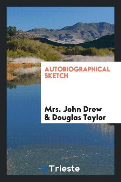 Autobiographical sketch
