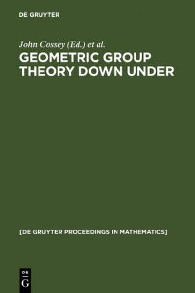 Geometric Group Theory Down Under