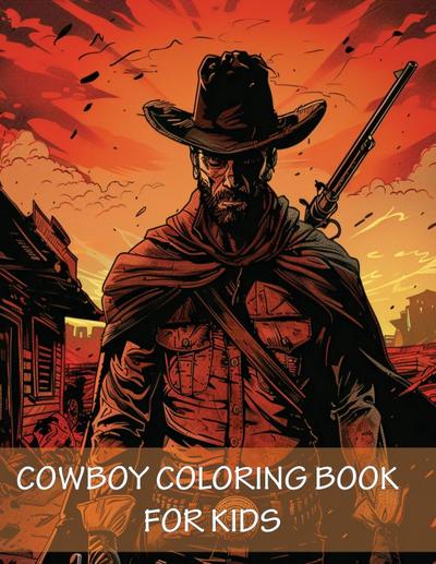 Cowboy Coloring Book For Kids