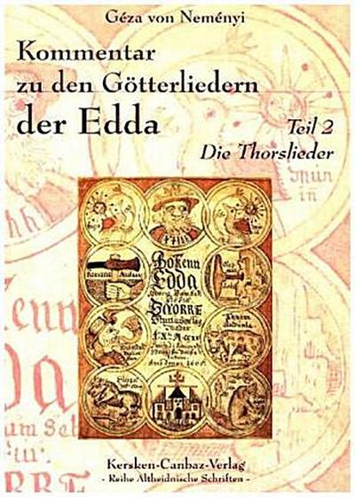 Kommentar zu den Götterliedern der Edda