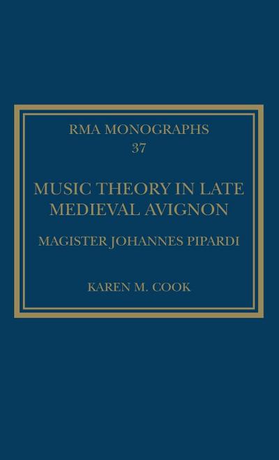 Music Theory in Late Medieval Avignon