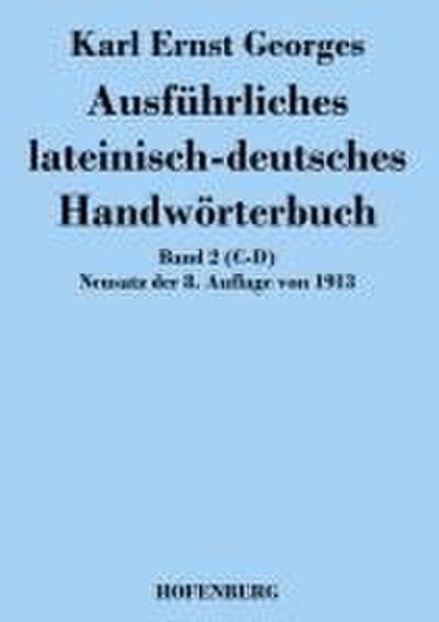 Ausführliches lateinisch-deutsches Handwörterbuch