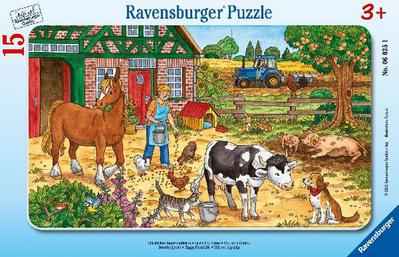 Glückliches Bauernhofleben