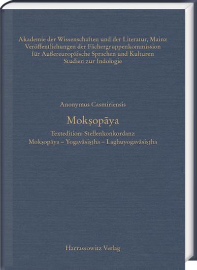 Moksopaya. Textedition: Stellenkonkordanz