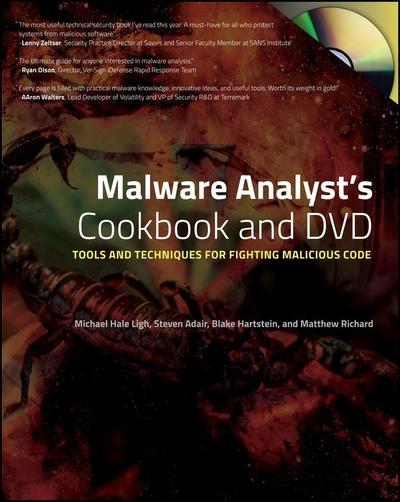 Malware Analyst’s Cookbook and DVD