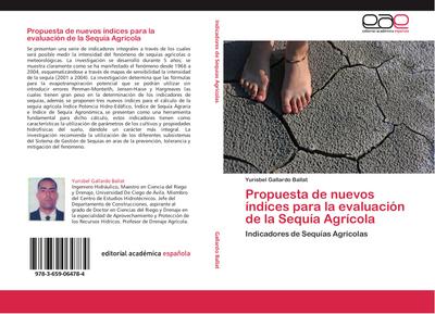 Propuesta de nuevos índices para la evaluación de la Sequía Agrícola