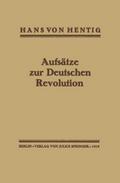 Aufsätze zur Deutschen Revolution