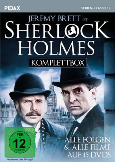 Sherlock Holmes - Komplettbox, 12 DVD