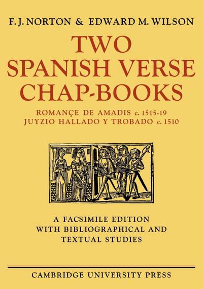 Two Spanish Verse Chap-Books
