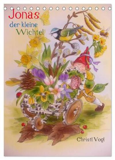 Jonas der kleine Wichtel (Tischkalender 2026 DIN A5 hoch), CALVENDO Monatskalender