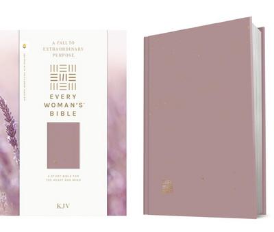KJV Every Woman’s Bible, Filament Enabled (Hardcover, Plum, Red Letter)