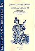 Quartett C-Durfür 2 Violinen (Flöten), Viola da gamba (Viola/Violine) und Bc