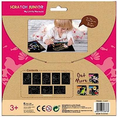 Avenir 6301677 Scratch Junior Little Mermaid, Mehrfarbig
