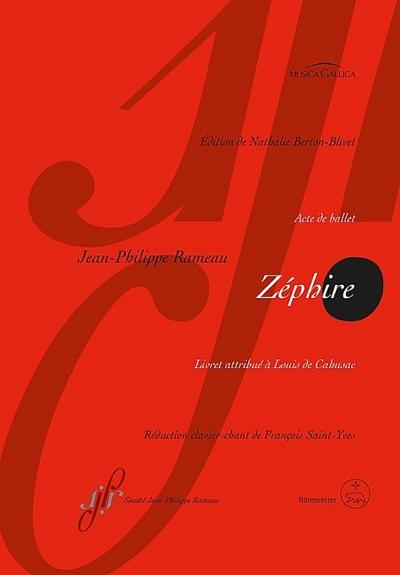 Zéphire RCT 61 -Acte de ballet
